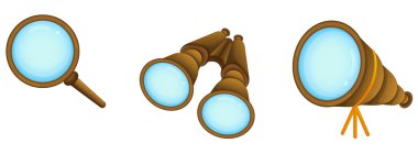 binoculars clipart