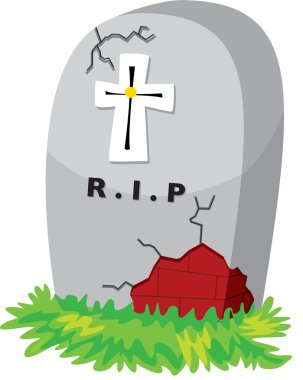 grave stone clipart