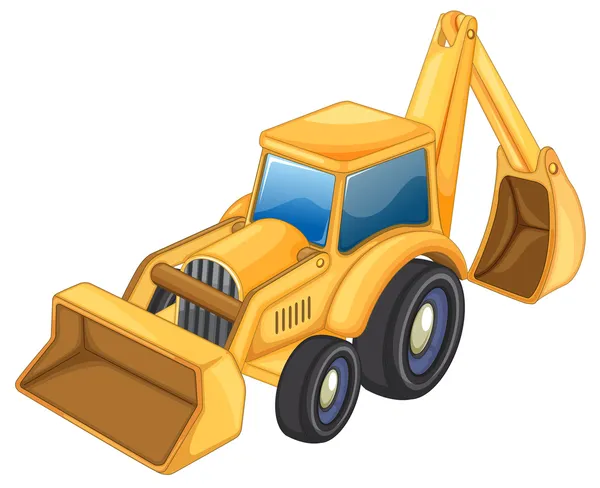 Tracteur JCB — Image vectorielle