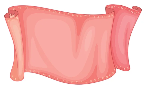 Розовая ткань — стоковый вектор