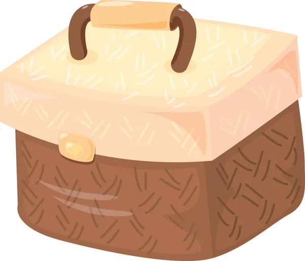 Tiffin сумка — стоковий вектор