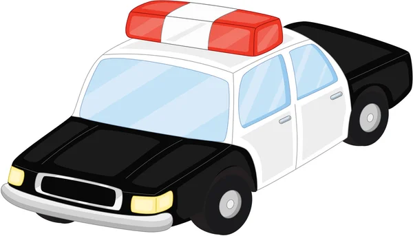 Illustration av en tecknad fordon på vit — Stock vektor