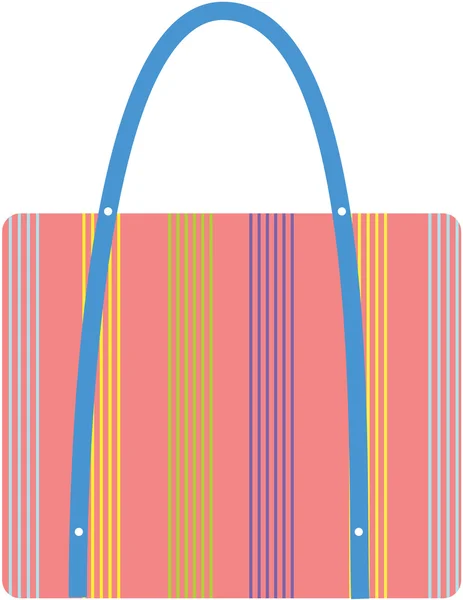 Ilustración de una bolsa en blanco — Vector de stock