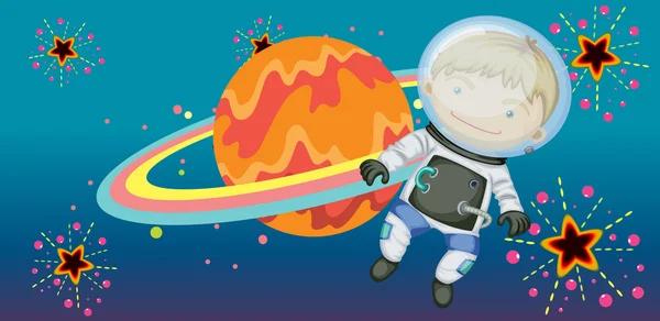 Stock vector astronaught