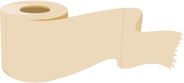 Rouleau de tissu — Image vectorielle
