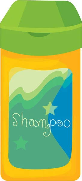 Bouteille de shampooing — Image vectorielle