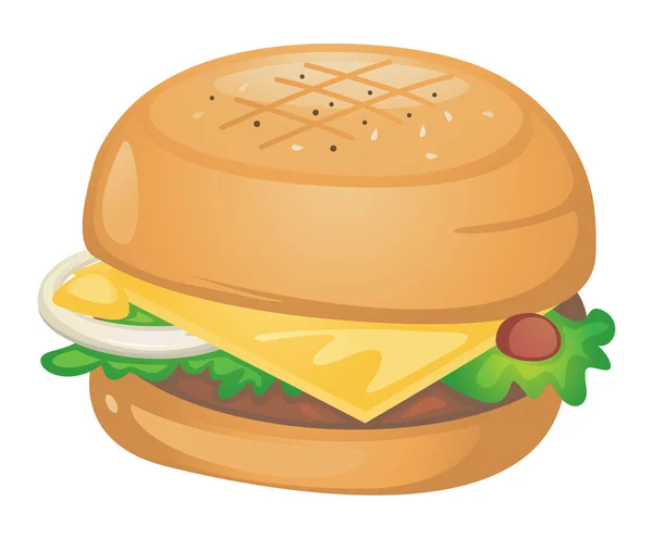 Burger — Stock Vector