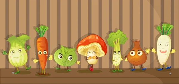 Légumes — Image vectorielle