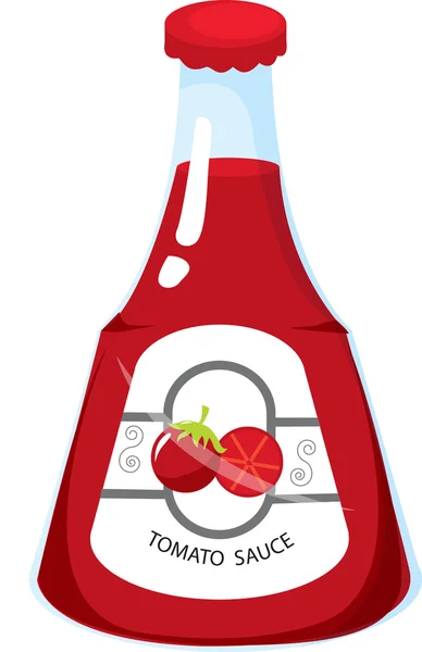 Sauce bottle — Stock Vector