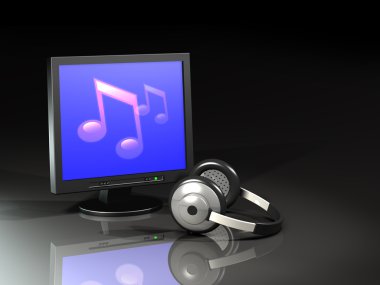 Digital Music clipart