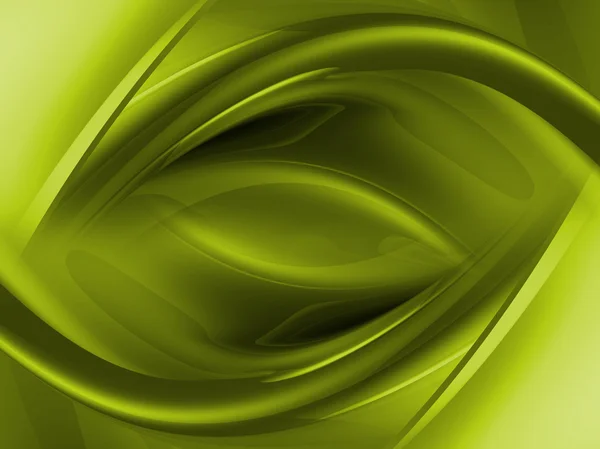 stock image Green Silk Swirl