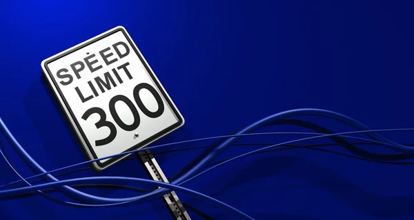 Network Speed 300 — Stock Fotó