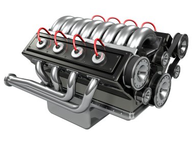 Automotive Engine clipart