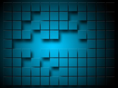 Floating Block Background clipart