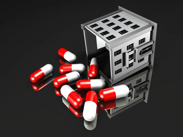 Negócios farmacêuticos — Fotografia de Stock
