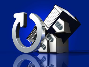 Flipping Houses clipart