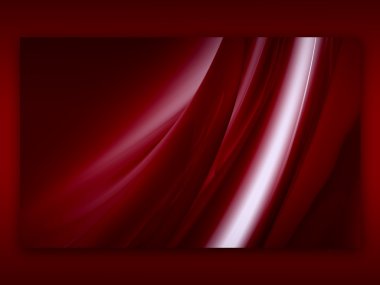 Dark Magenta Silk Curtain Background clipart