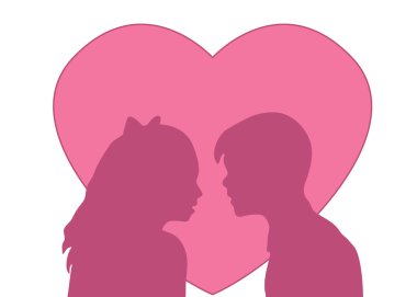 The magic of first love clipart