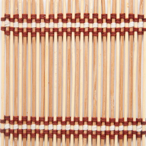 Rotolo di tovagliolo di bambù — Foto Stock