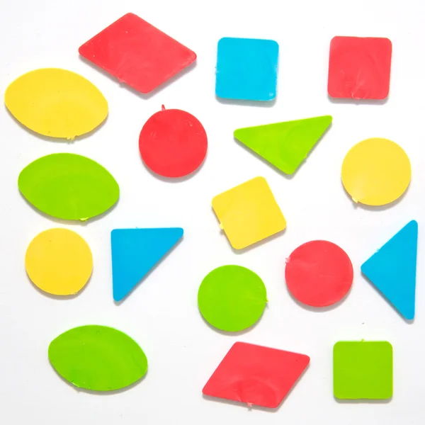 Kolorowy kształt geometryczny — Zdjęcie stockowe