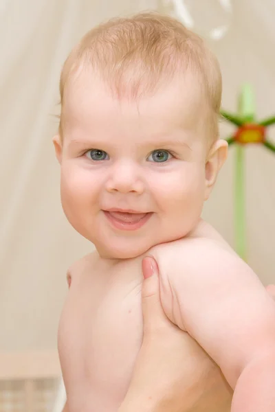Cute happy baby boy — Stock Photo, Image