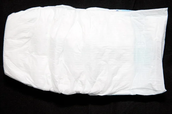 Fralda descartável branca — Fotografia de Stock