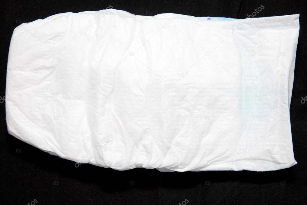 White Disposable Diaper Stock Photo by ©Vitalinka 9933970