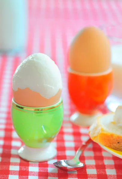 Kokta ägg — Stockfoto