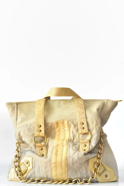 Donna borsa isolata — Foto Stock