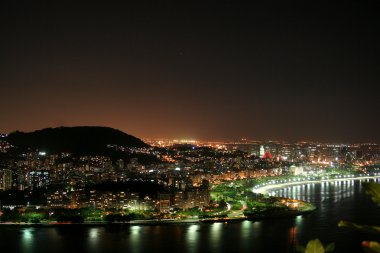Bir Rio de janeiro gece gökyüzü