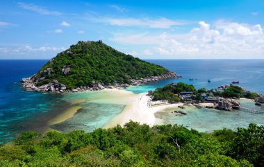 Koh Nang yuan Island,Surat,Thailand clipart