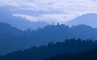 sabah sis, tropikal dağ silsilesi, Tayland