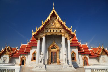 Mermer Tapınak (wat benchamabophit), bangkok, Tayland