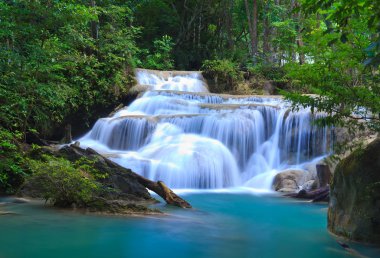 Erawan Waterfall, Kanchanaburi, Thailand clipart