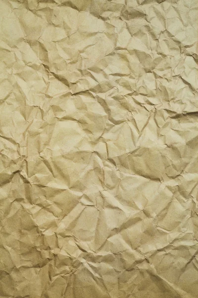 Textura de papel velho crumple — Fotografia de Stock