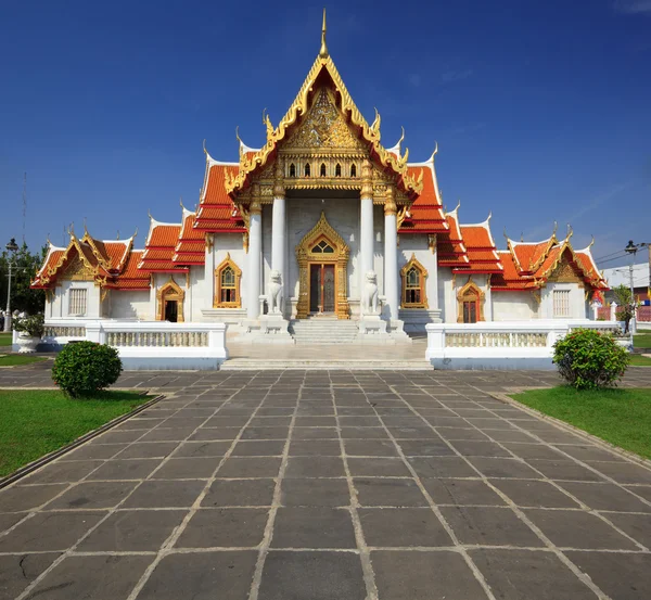 Mermer Tapınak (wat benchamabophit), bangkok, Tayland — Stok fotoğraf