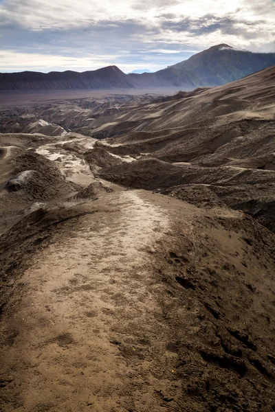 stock image Path to Mount Bromo volcano, East Java, Surabuya, Indonesi