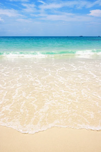 Praia de areia branca, Samed Island, Tailândia — Fotografia de Stock