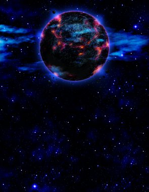 Planet x nibiru version 2 clipart