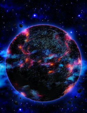 Planet x nibiru version 1 clipart