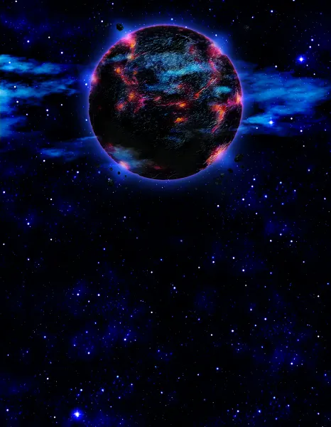 Планета x Нибиру версия 2 — стоковое фото