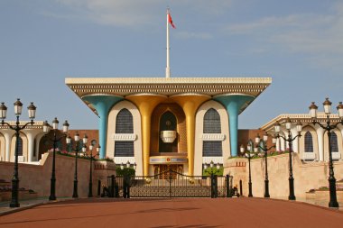 şark mimarisi, oman sultan Sarayı