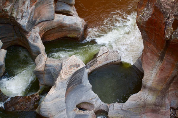 stock image Wild water potholes