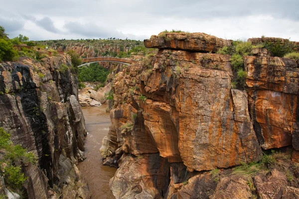 stock image Blyde River Canyon bridge