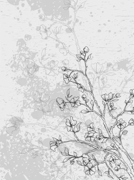 花被片の背景 — ストックベクタ