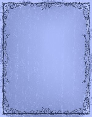 Vintage çerçeve çiçek