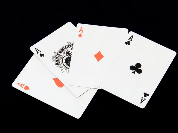 Un ases de poker — Foto de Stock