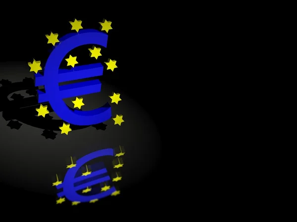 Der Euro — Stockfoto