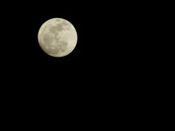 The moon at night — Stock Photo, Image