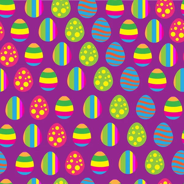 Oeufs de Pâques modèle — Image vectorielle